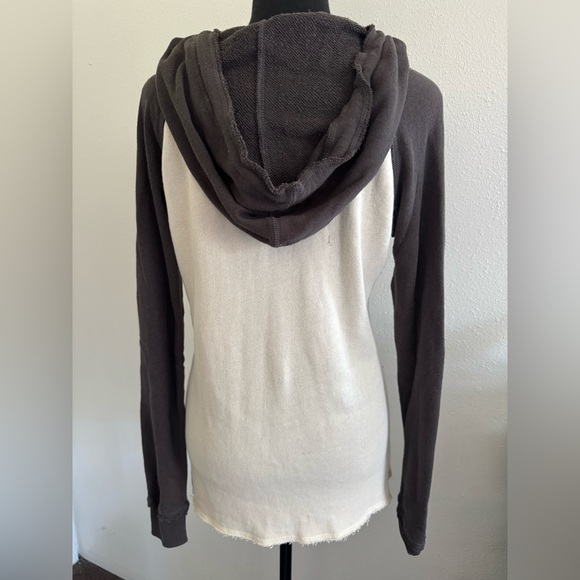 Billabong California Love Raglan Hooded Pullover Sweater-size M - Picture 2 of 8